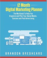 knjiga 12 month digital marketing planner