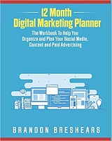 knjiga 12 month digital marketing planner